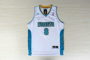 Maillot De Basket Denver Nuggets Danilo Gallinari 8 New Fans Edition Retro Blanc